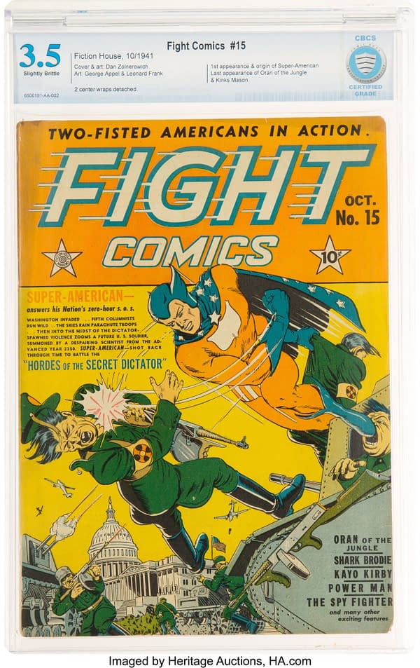 Fight Comics #15 (Fiction House, 1941)