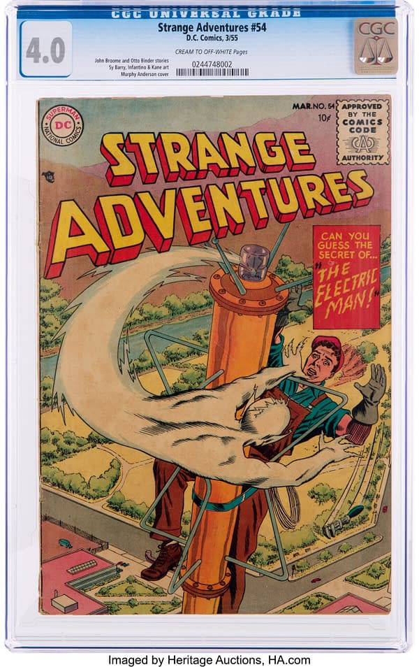 Strange Adventures #54 Taking Bids At Heritage Auctions Today