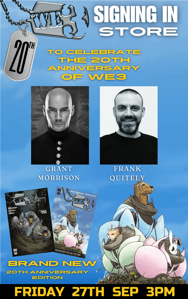 Grant Morrison And Frank Quitely To S