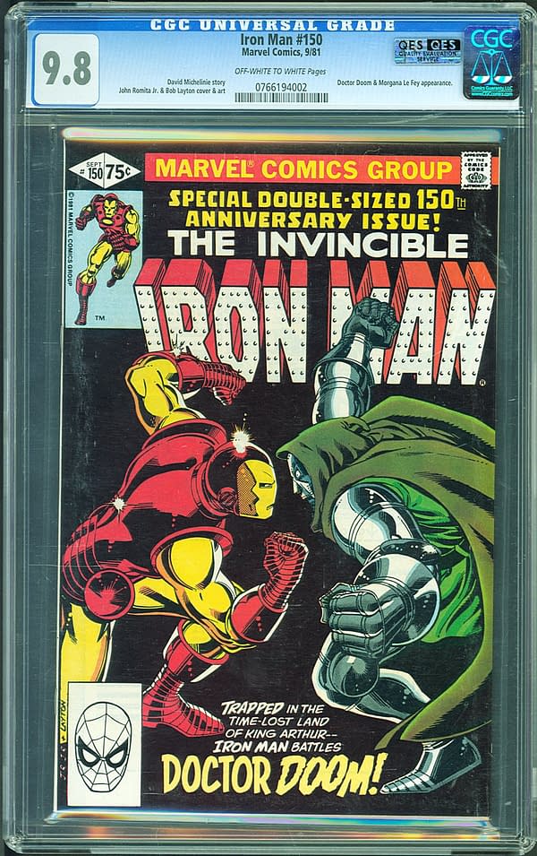 Classic Iron Man/ Doctor Doom Story On Auction At ComicConnect
