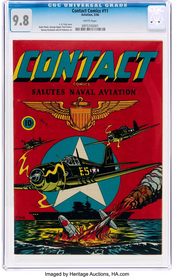 Contact Comics #11 (Aviation Press, 1946)