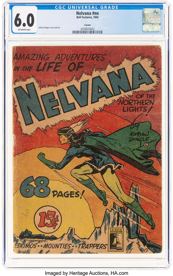 Nelvana #nn (Bell Features, 1945)