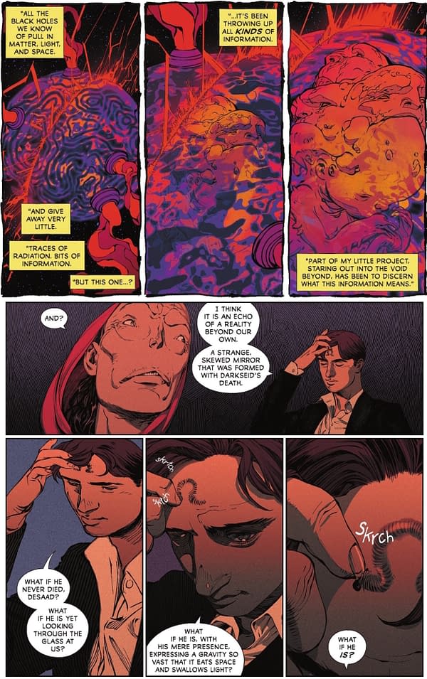 New Gods Looks At The Absolute Universe Today (New Gods #6 Spoilers)
