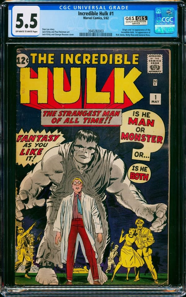 A Tale Of Three Copies Of Hulk #1, CGC Slabbed, At Auction Today