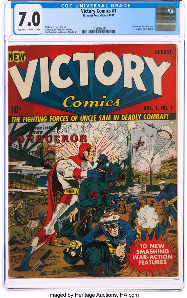 Victory Comics #1 (Hillman Publications, 1941)