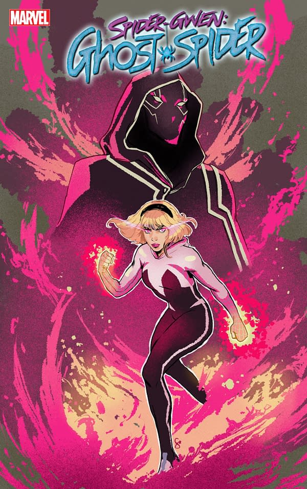 Cover image for SPIDER-GWEN: THE GHOST-SPIDER #8 ERNANDA SOUZA VARIANT