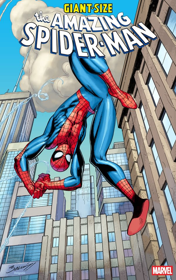 Cover image for GIANT-SIZE AMAZING SPIDER-MAN #1 MARK BAGLEY VARIANT