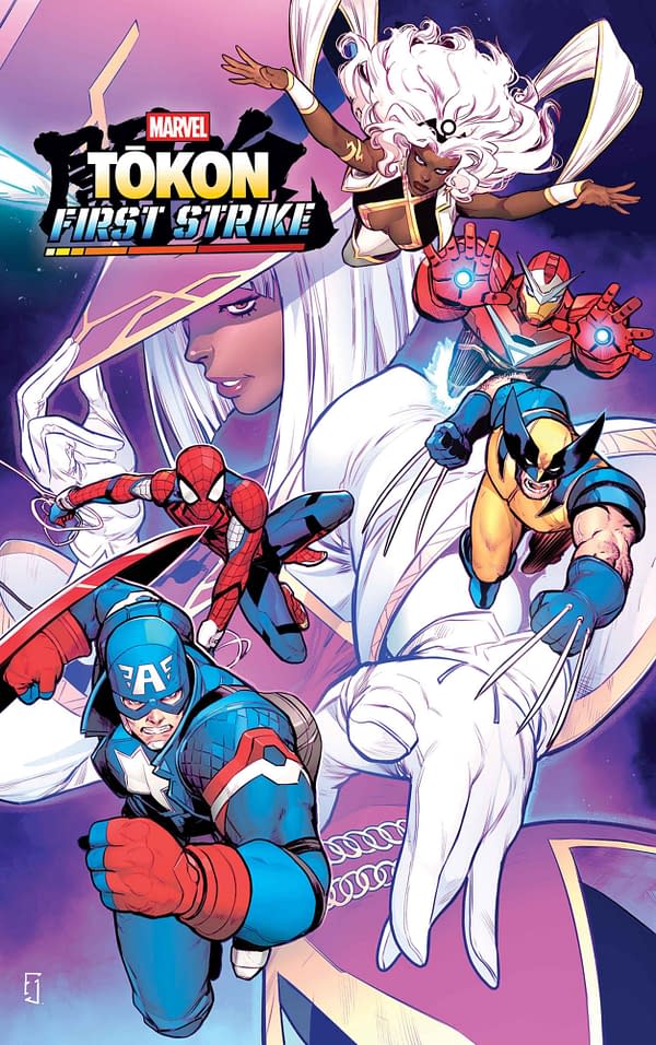 Cover image for MARVEL TōKON: FIRST STRIKE #1 JUAN FRIGERI COVER