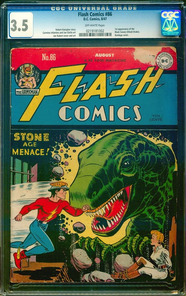 Flash Comics #86 and #92: The Rare and Elusive Black Canary