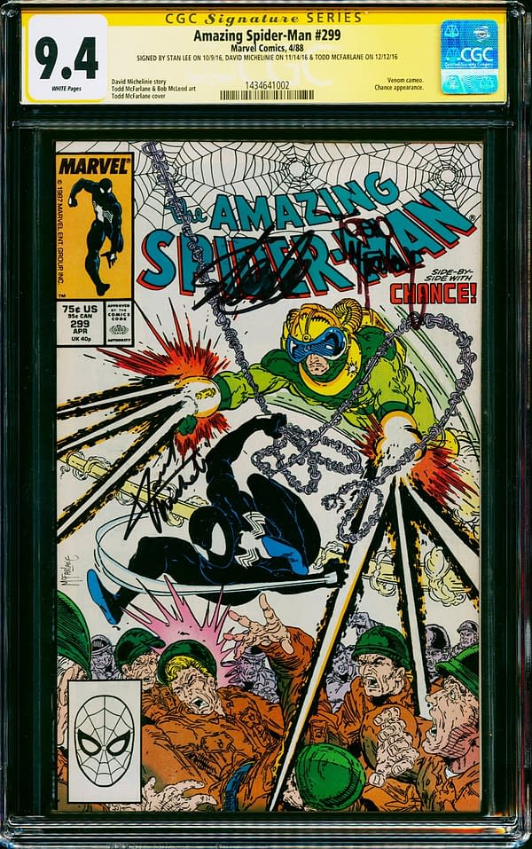 Amazing Spider-Man #299 Signed By Stan Lee On Auction Today