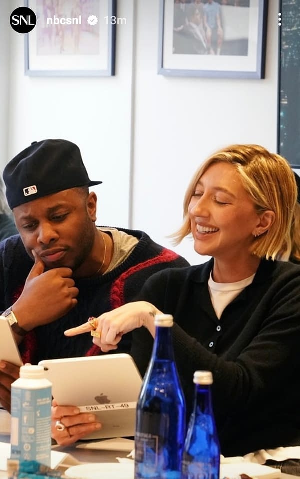 SNL 50 Cast, Host Mikey Madison Check In From Tonight's Read-Thru