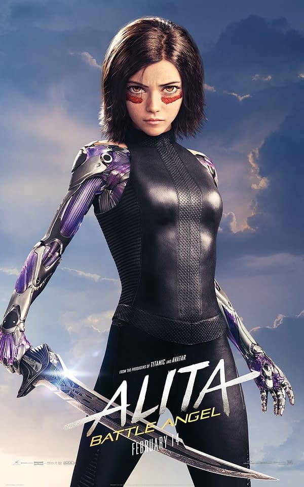 10 Character Posters from 'Alita: Battle Angel' [with Killer Robots]