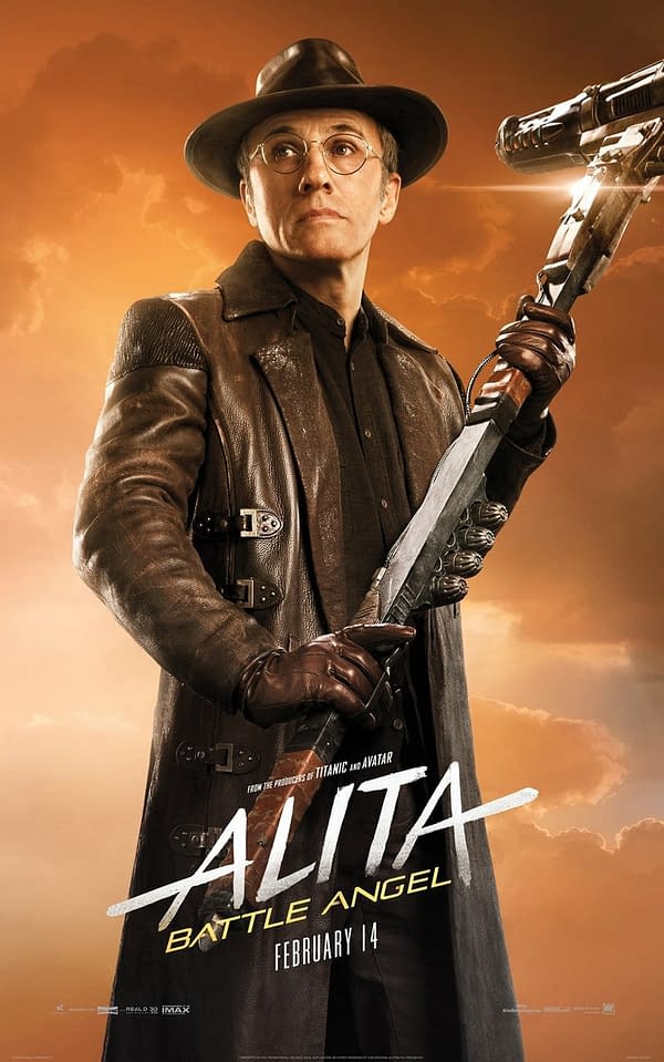 10 Character Posters from 'Alita: Battle Angel' [with Killer Robots]