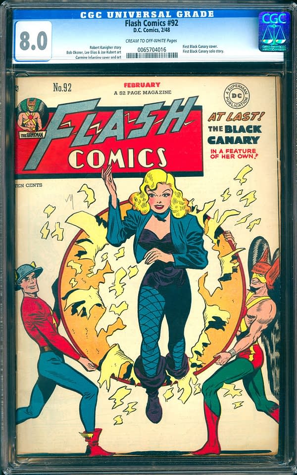 Flash Comics #86 and #92: The Rare and Elusive Black Canary