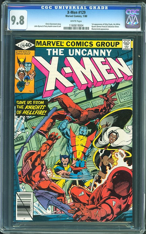 X-Men #129 Highest Graded CGC Copy On Auction At ComicConnect
