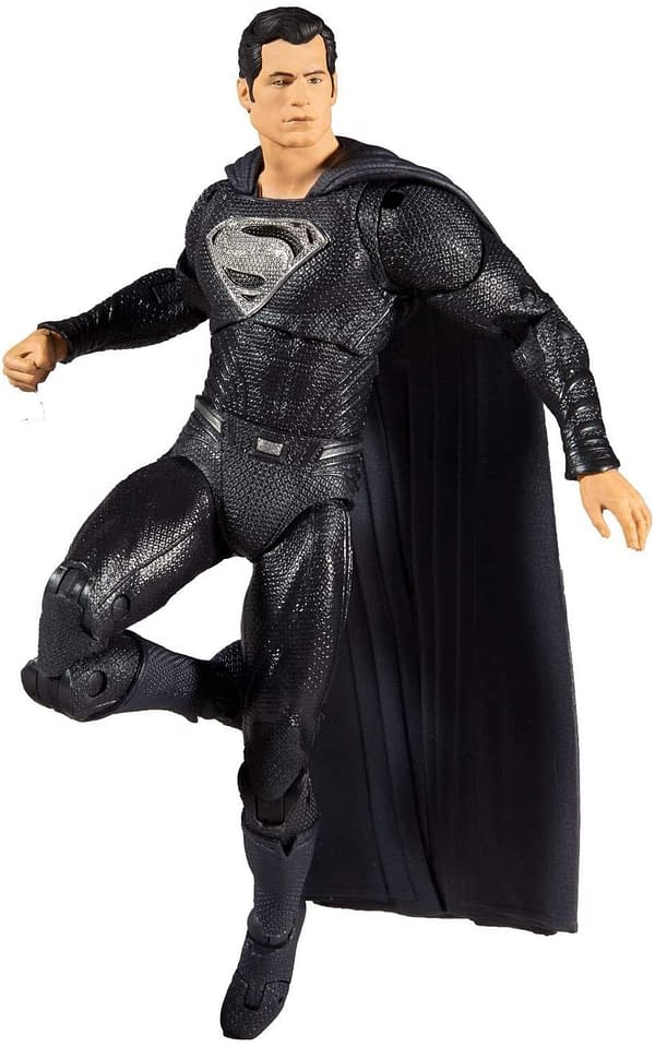 Black Suit Superman Gets Snyder Cut Figure from McFarlane Toys