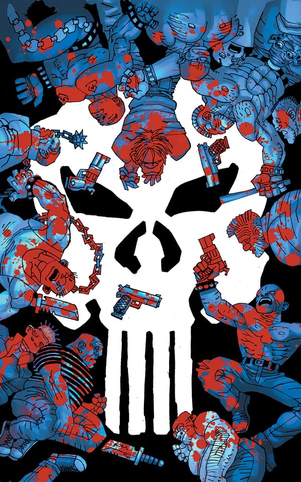 Cover image for PUNISHER: RED BAND #1 FRANK MILLER VIRGIN VARIANT [POLYBAGGED]