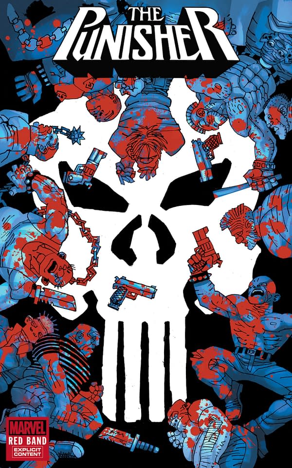 Cover image for PUNISHER: RED BAND #1 FRANK MILLER VARIANT [POLYBAGGED]