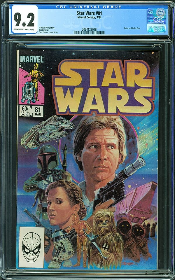 Star Wars #81 CGC Copy On Auction Over At ComicConnect