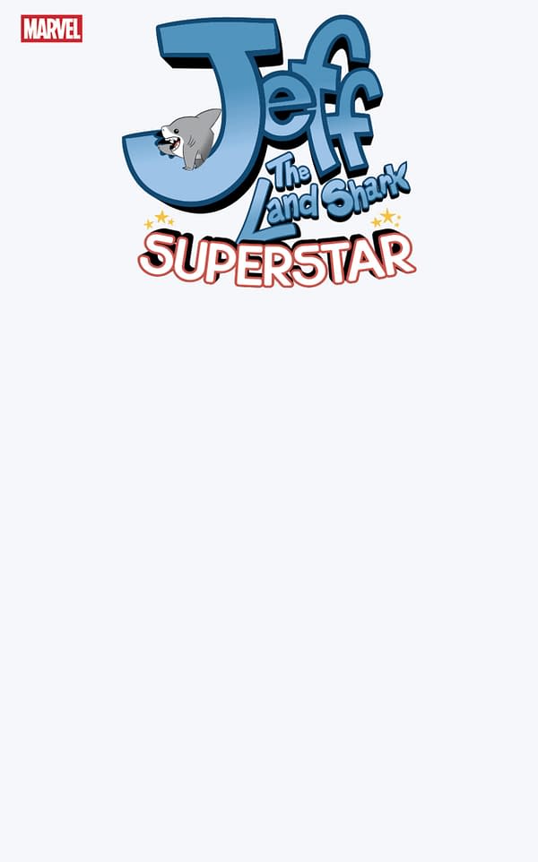 Cover image for JEFF THE LAND SHARK: SUPERSTAR #1 BLANK COVER VARIANT