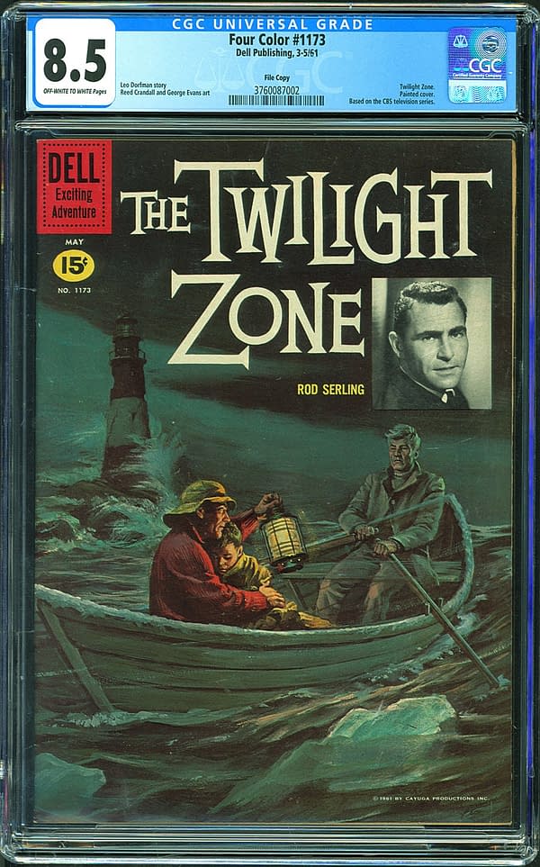 The First Twilight Zone Comic Is On Auction At ComicConnect