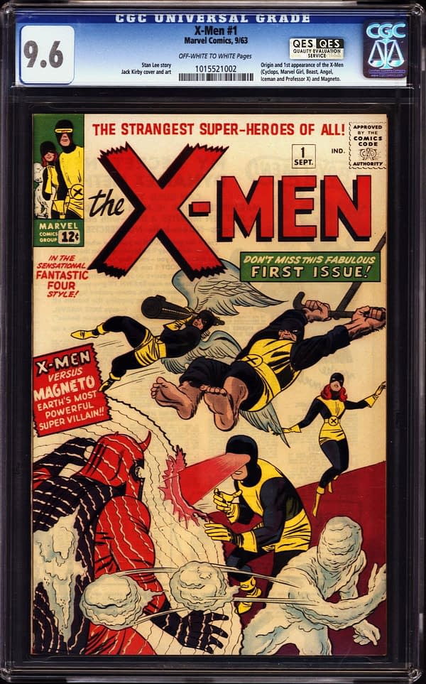 X-Men #1 CGC 9.6 (Marvel, 1963)