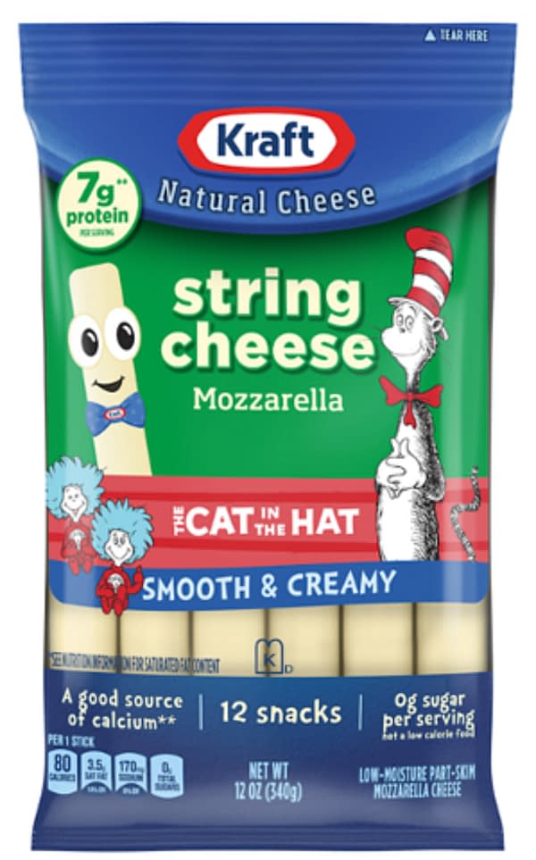The Cat in the Hat Takes Over Kraft String Cheese