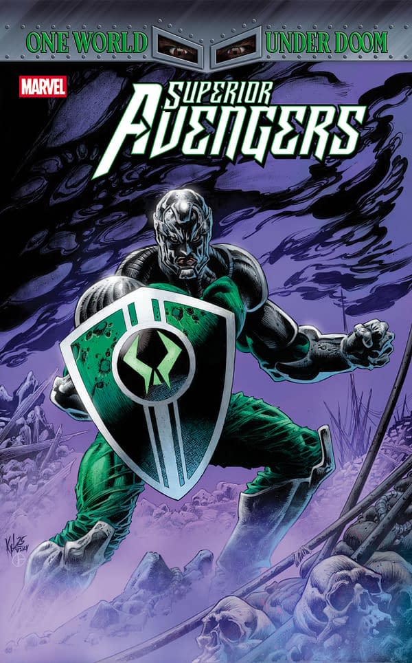 Cover image for SUPERIOR AVENGERS #2 KYLE HOTZ VARIANT [DOOM]