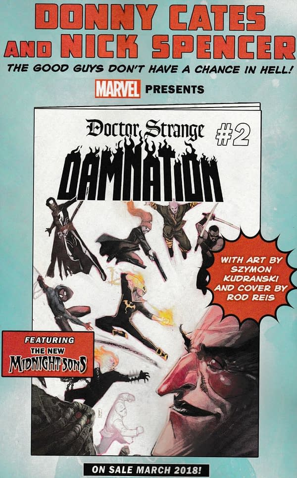 Will Marvel Spin a New Midnight Sons Series Out of Doctor Strange: Damnation?