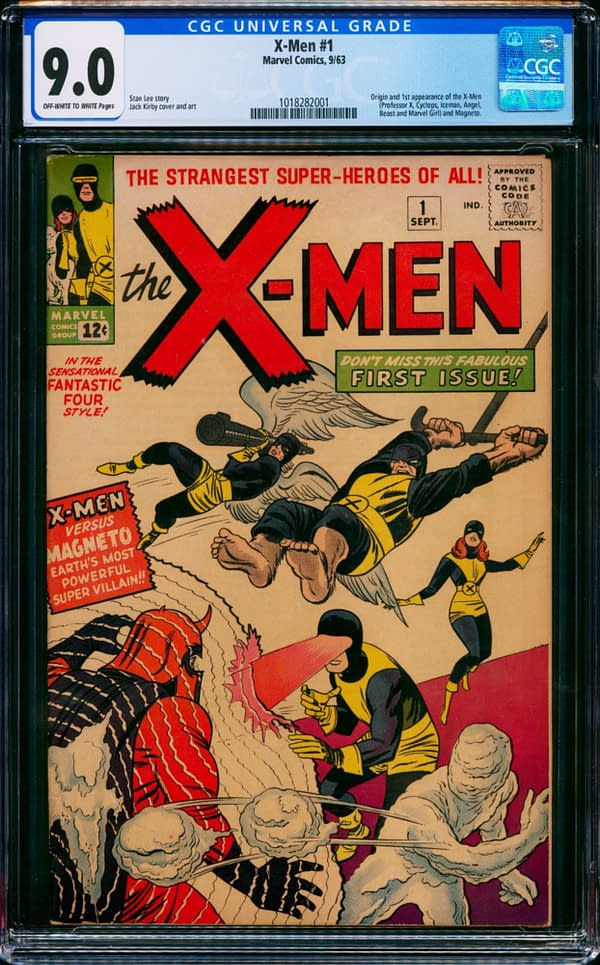 Six Copies Of 1963's X-Men #1 Go Under The Hammer Today