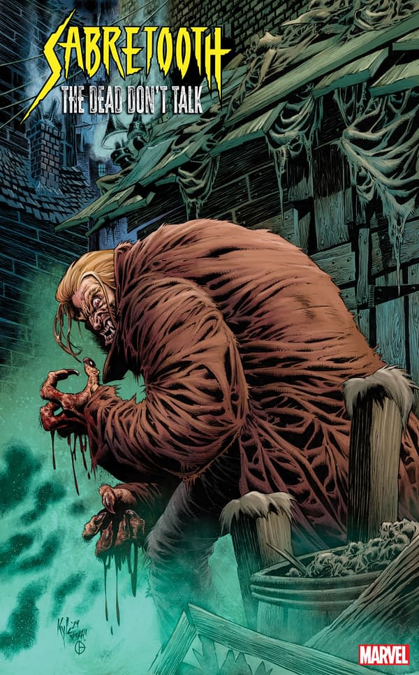 Cover image for SABRETOOTH: THE DEAD DON'T TALK #2 KYLE HOTZ VARIANT