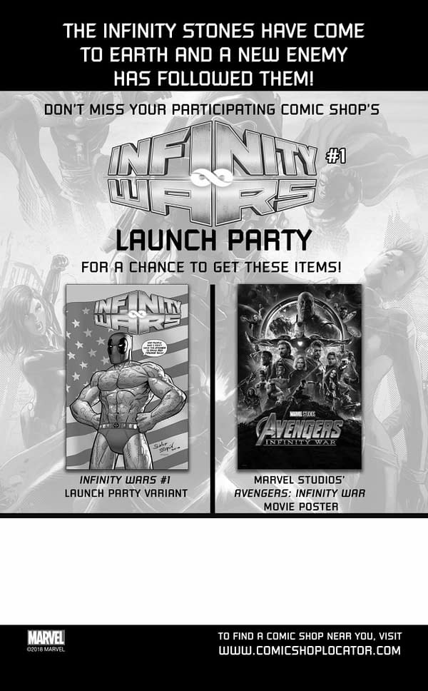 What Hoops Do Retailers Have to Jump Through to Participate in Infinity Wars #1 Launch Parties?