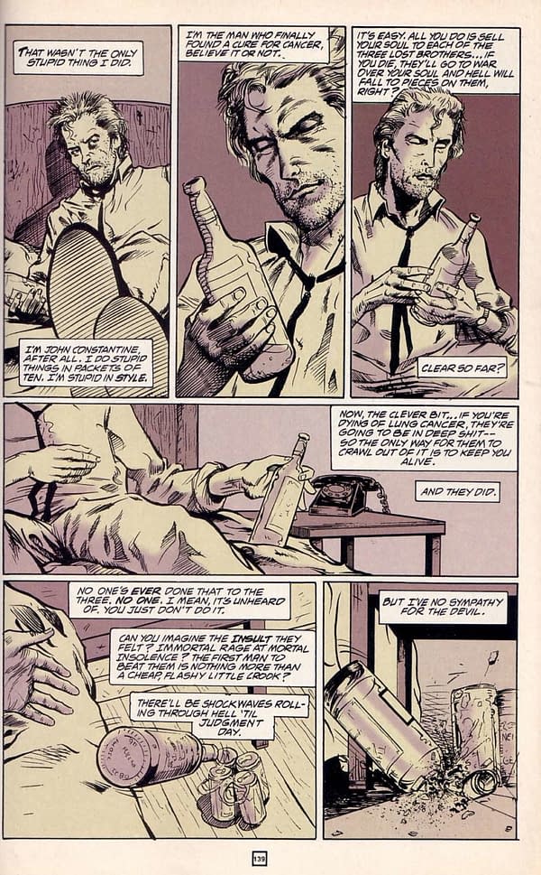 John Constantine Gets Cancer &#8211; Again? (Wonder Woman #57 Spoilers)