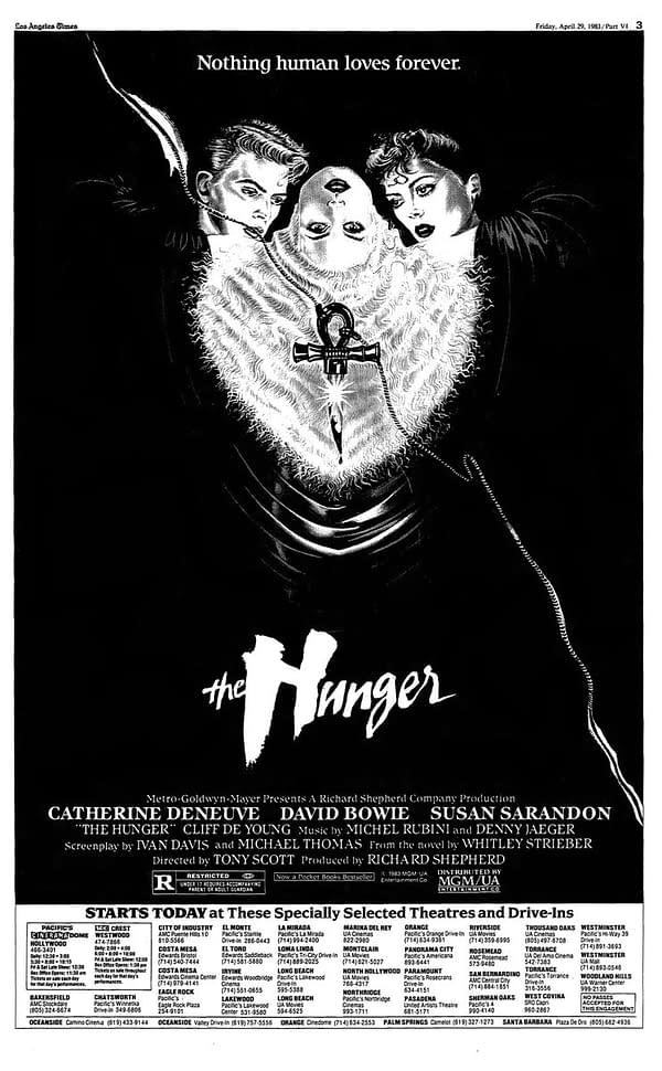 Let's Talk About "The Hunger" On it's 35th Anniversary