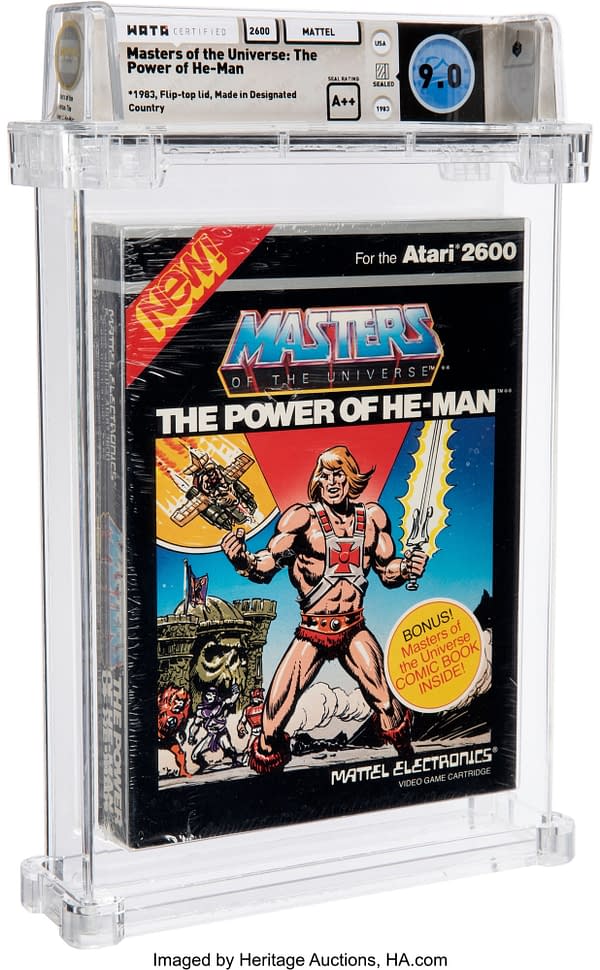 Masters Of The Universe Atari Game On Auction At Heritage Auctions