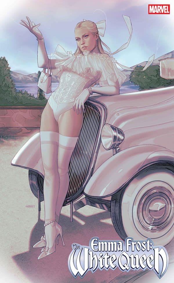 Cover image for EMMA FROST: THE WHITE QUEEN #1 JOSHUA SWABY EMMA FROST VARIANT