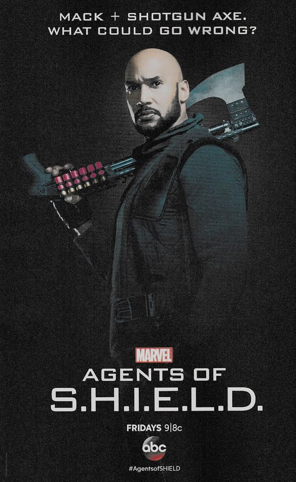 Shout Sheet for Marvel's Agents Of SHIELD &#8211; 'Mack + Shotgun Axe. What Could Go Wrong?'