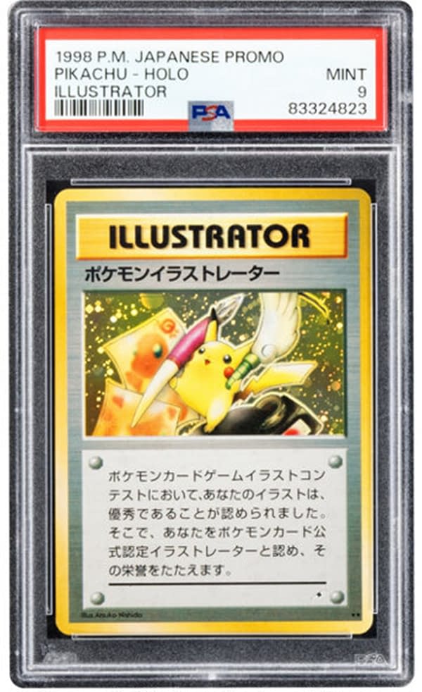 Pokémon TCG Pikachu Illustrator Cards Draws a Record $1.4 Sale