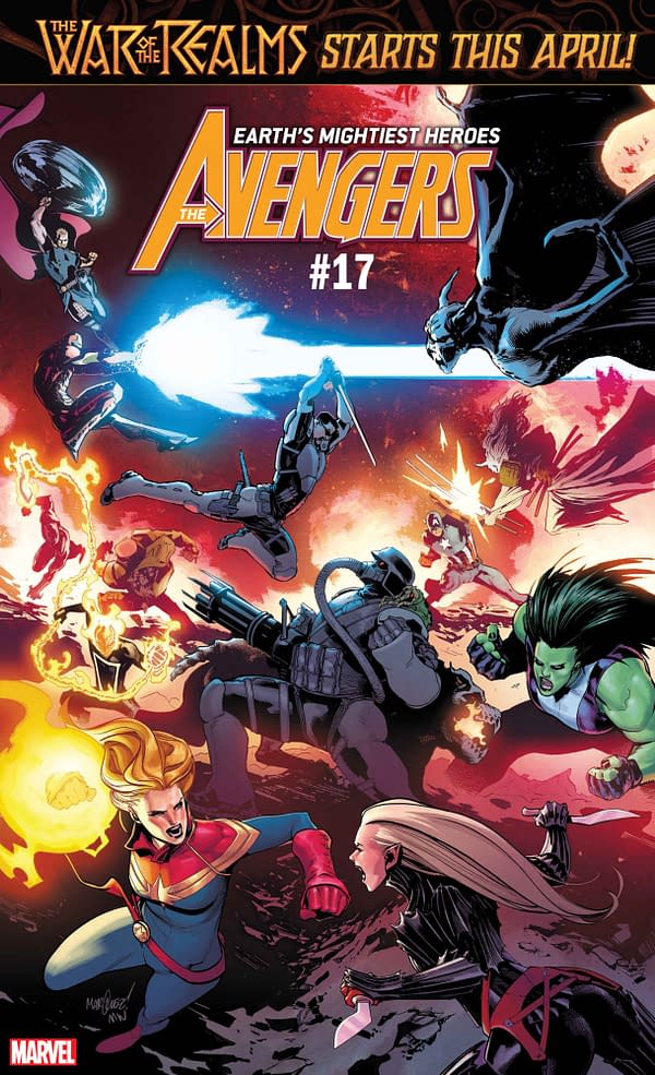 Road to War of the Realms Leads Through Avengers, Thor, and Asgardians of the Galaxy in March