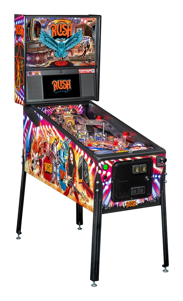 The Band Rush Is Getting Their Own Pinball Game