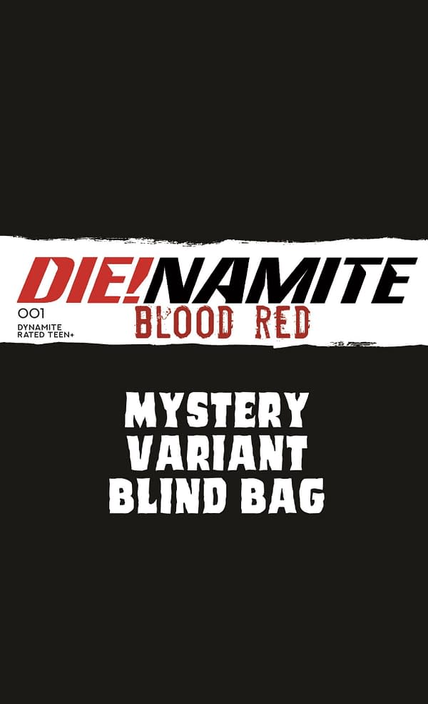 Dynamite Unveils Black Bag Comic Line!