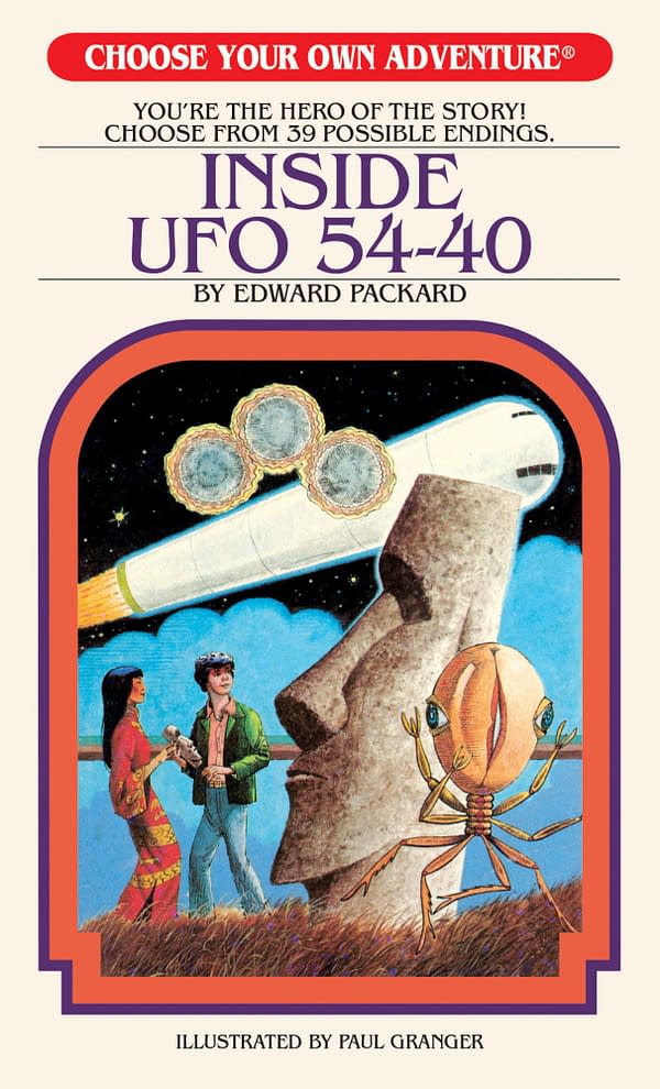 Choose Your Own Adventure Officially Reprints Inside UFO 54-40