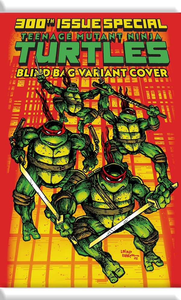 Cover image for Teenage Mutant Ninja Turtles #20: 300th Issue Special Variant F (Blind Bag)