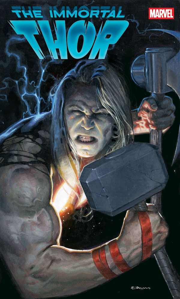 Cover image for IMMORTAL THOR #24 FABRIZIO DE TOMMASO VARIANT