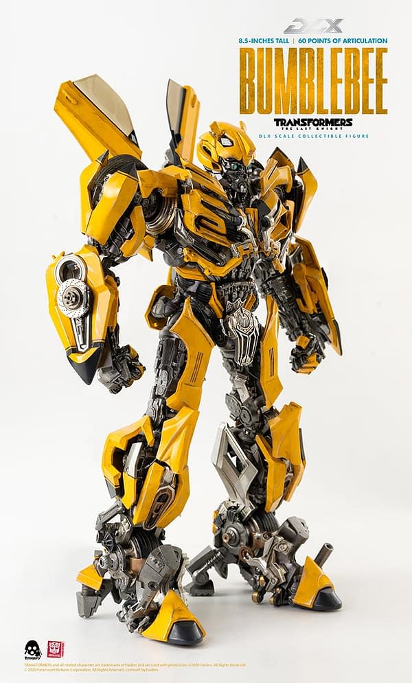 Transformers: The Last Knight Bumblebee Arrives from Hasbro/threezero