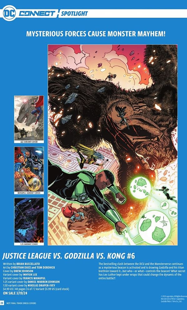 Bleeding Cool Exclusive: The Full DC Comics March 2024 Solicits