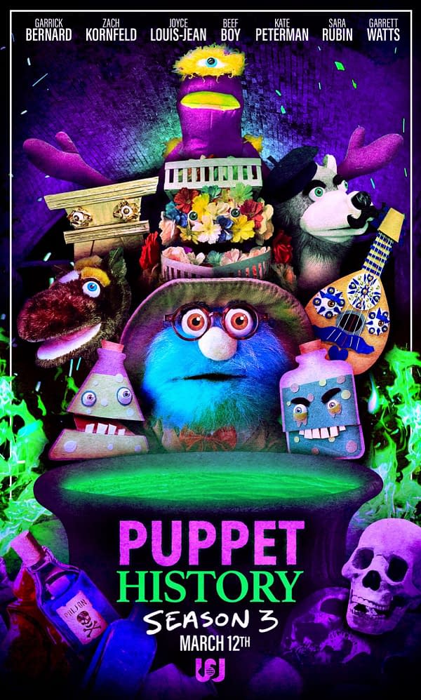 The Poster For Puppet History's Season 3 Premiere Is Oddly Fantastic