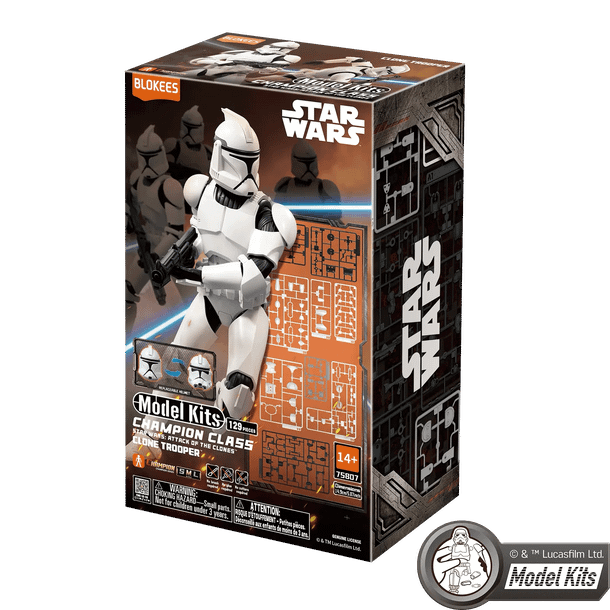 Blokees Deploys New Star Wars Champion Class Clone Trooper Model Kit