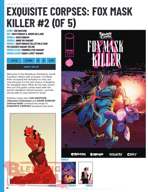 Image Comics Official Full October 2026 Solicits