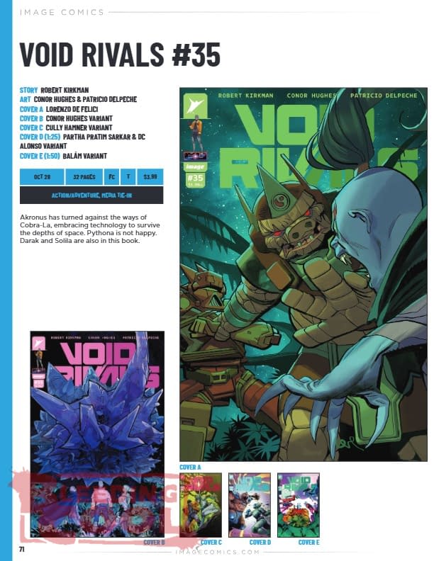 Image Comics Official Full October 2026 Solicits